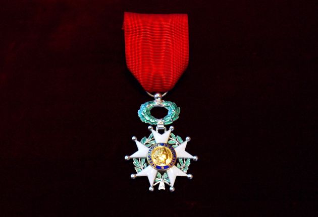 L'insigne de la légion d'honneur