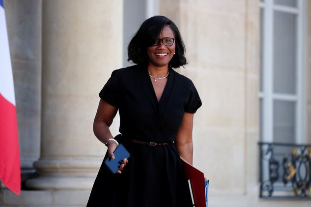 La ministre déléguée à l'Égalité femmes-hommes Elisabeth Moreno à l'Elysée le 7 juillet 2020.