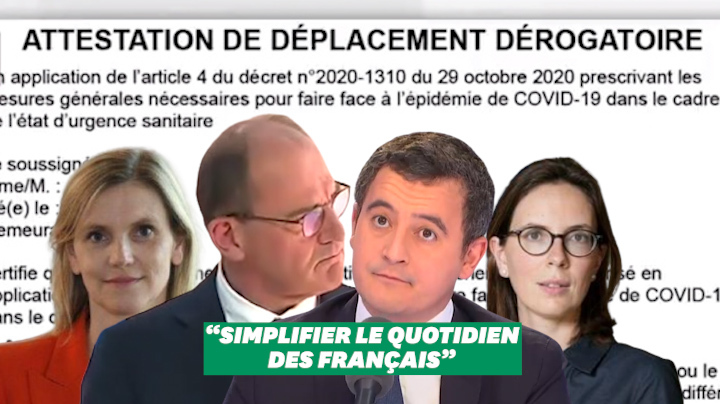 L'attestation Covid de mars 2021 invalide la "simplification" promise par le gouvernement