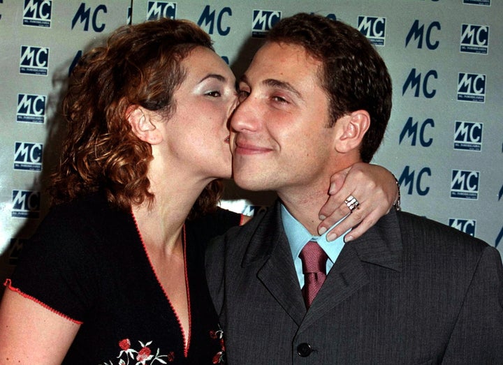 Rocío Carrasco y Antonio David Flores en 1999