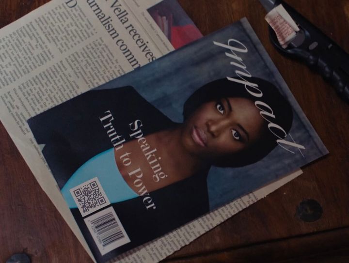 If you scan the QR code on this magazine, it reveals a series of clues