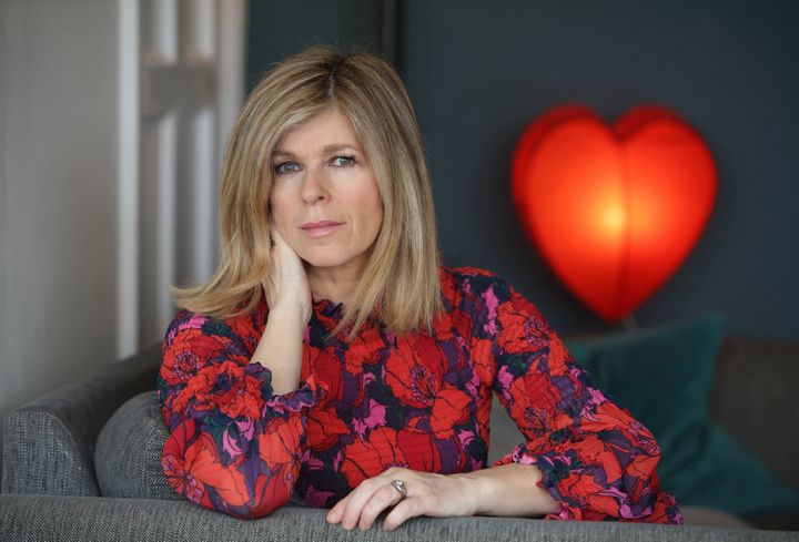 Kate Garraway at her home in London