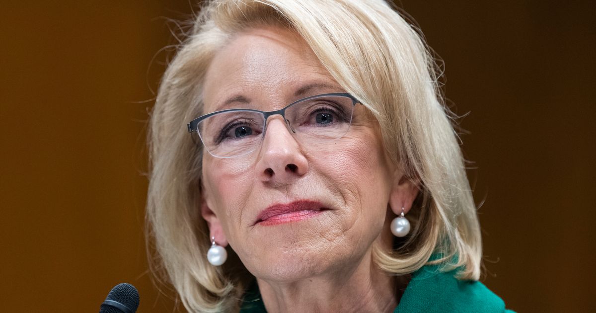 Betsy DeVos Raked In Vast Outside Income As Education Secretary