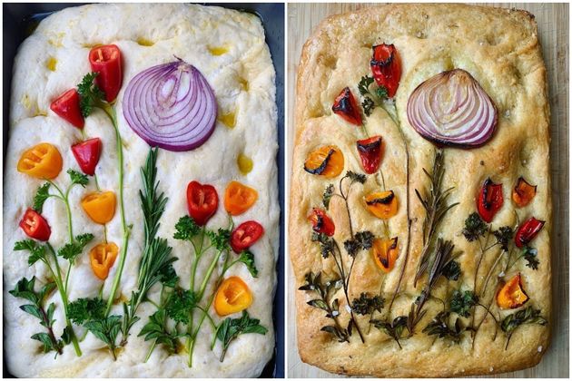 How To Make The Latest Bread Trend: Spring Focaccia Gardens
