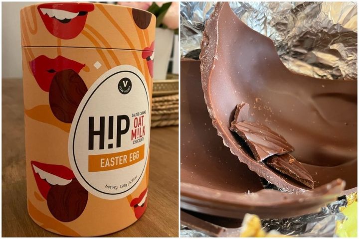 HIP's salted caramel Easter egg