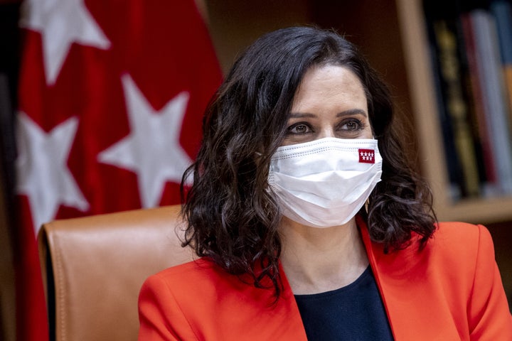 La presidenta de la Comunidad de Madrid, Isabel Díaz Ayuso.