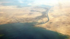  Suez Canal Clogged By Giant Ship