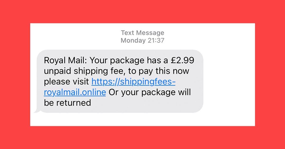 Received A Fake Delivery Text 8 Ways To Spot A Scam Huffpost Uk Life 