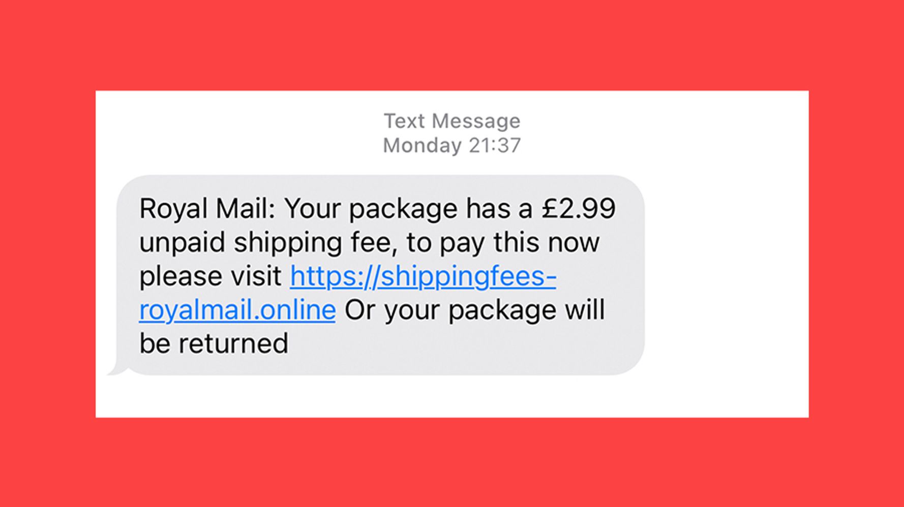 Received A Fake Delivery Text 8 Ways To Spot A Scam Huffpost Uk Life