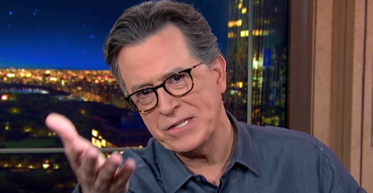 Stephen Colbert Spots The Single Most Annoying Rioter In Trump's Jan. 6