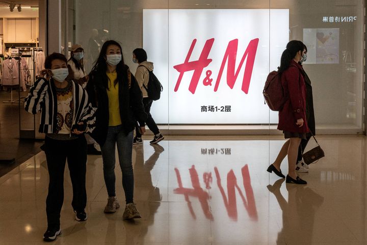 中国のH&M店舗