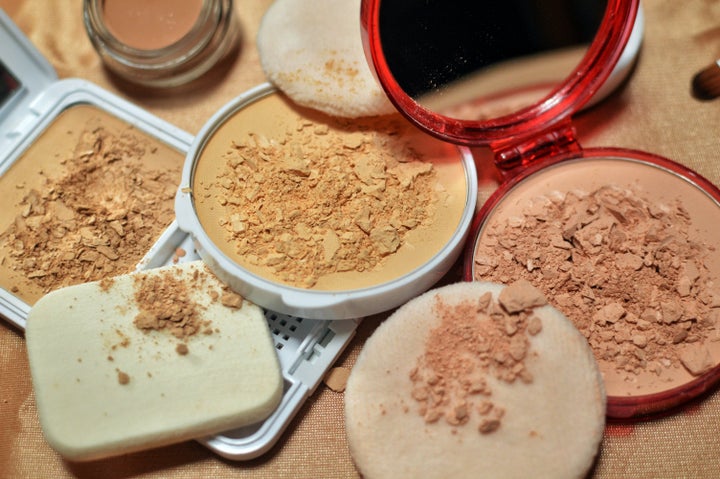 Toss out opened foundations, concealers and powders if they&rsquo;re more than a year old.