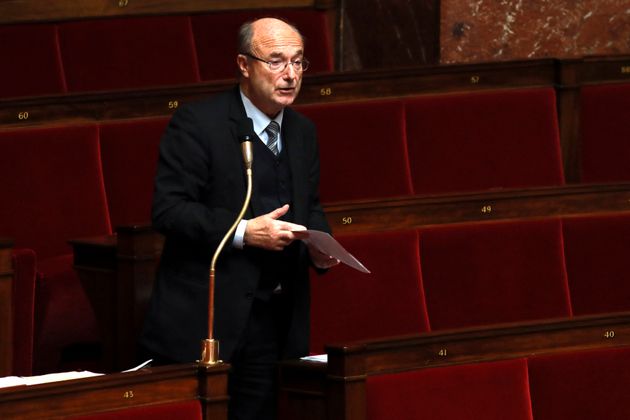 L'ex-député d'extrême droite Jacques Bompard photographié en 2017 à l'Assemblée nationale