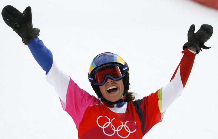 Pomagalski finished sixth in the&nbsp;Snowboard Parallel Giant Slalom race in the Turin Games.