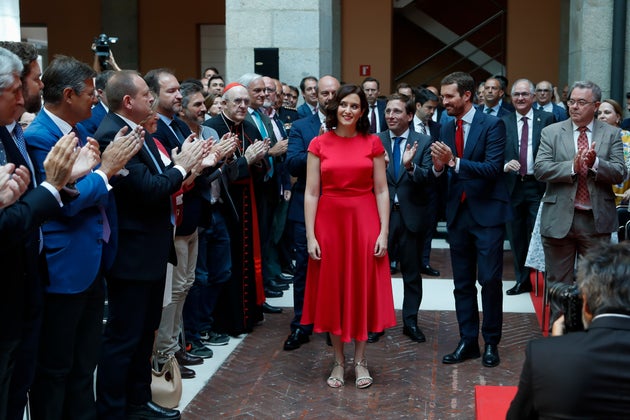 Ceremonia de toma de posesión de Isabel Díaz