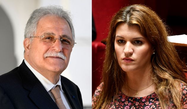 Marlène Schiappa et Chems-eddine Hafiz.