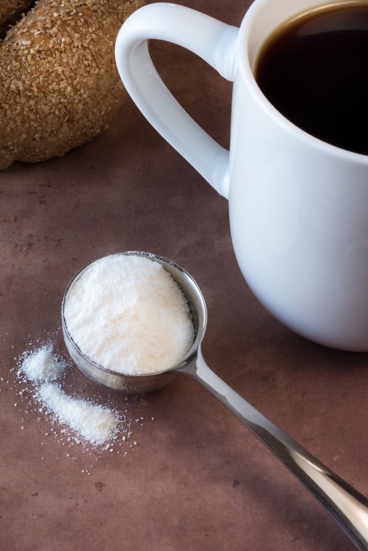 The top ingredients in Coffee-Mate&rsquo;s original powdered coffee creamer aren&rsquo;t exactly dairy: corn syrup solids and hydrogenated vegetable oil&nbsp;(coconut and/or palm kernel and/or soybean).