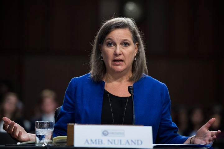 Biden has tapped Victoria Nuland to the third-ranking job at the State Department. Though she is a former diplomat, many career staff at the agency view her as a political figure.