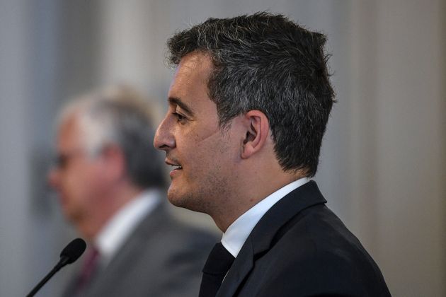 Gérald Darmanin, ici à Lisbonne ua Portugal, le 23 mars 2021.