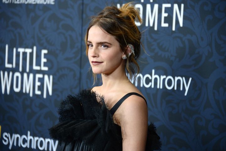 Emma Watson at the premiere of Little Women in 2019
