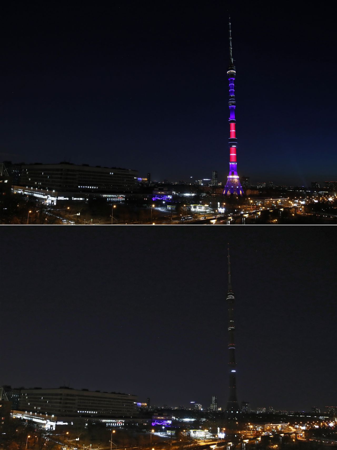 Ο πύργος Οστανκίνο TV, Μόσχα 