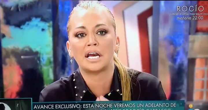 Belén Esteban, en Sábado Deluxe (Telecinco).