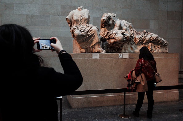 Γλυπτά Παρθενώνα, Βρετανικό