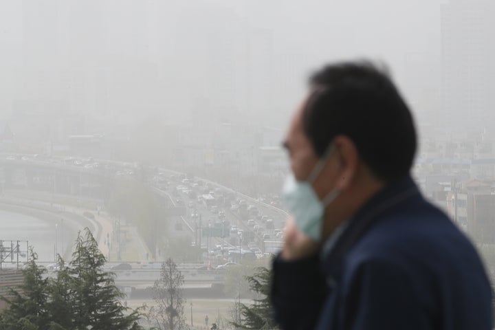 전국 황사 상황