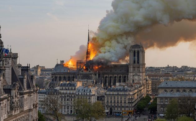 L'incendie de Notre-Dame de Paris, au mois d'avril 2019, a marqué les esprits.