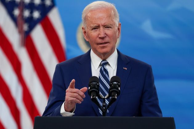 Joe Biden, ici s'exprimant à la Maison Blanche à Washington, le 29 mars 2021.