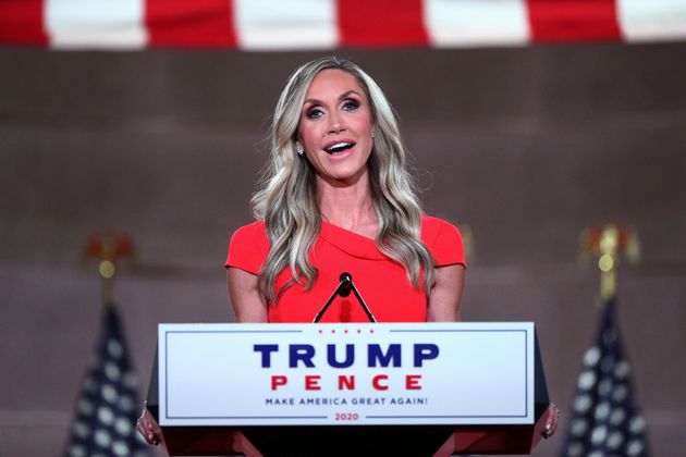 Lara Trump, ici à la Convention nationale républicaine à Washington, le 26 août 2020.