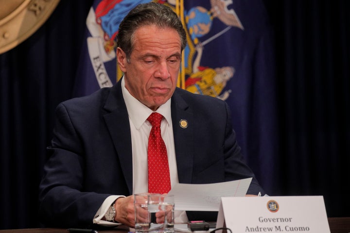 El gobernador de Nueva York Andrew Cuomo.
