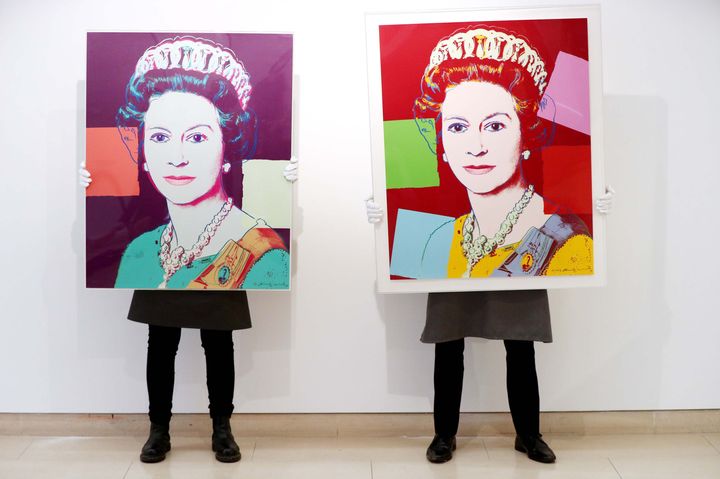 Reigning Queens screenprint by Andy Warhol