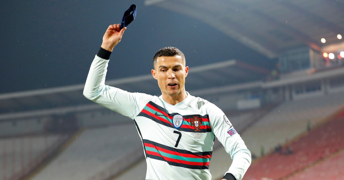 Armband thrown by Cristiano Ronaldo up for auction to help sick baby