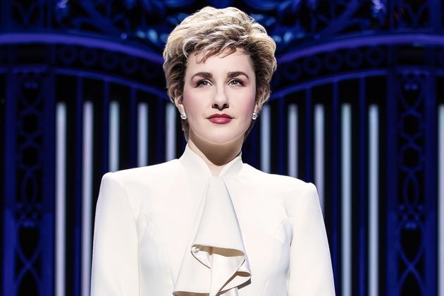 Broadway performer Jeanna de Waal as Princess Diana