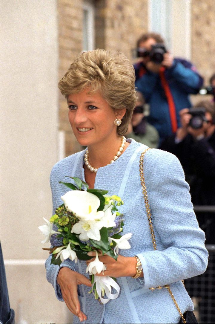 Princess Diana pictured in 1995