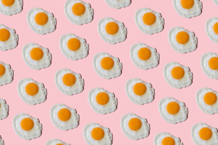 Eggs can actually slow sugar absorption in the bloodstream when paired with carbohydrates like bread or pasta.