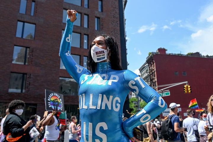 &ldquo;I&rsquo;ve always been passionate about making a statement,&rdquo; said Jam, seen at a New York demonstration last Jun