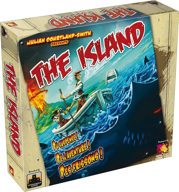 Caja del juego 'The Island'.