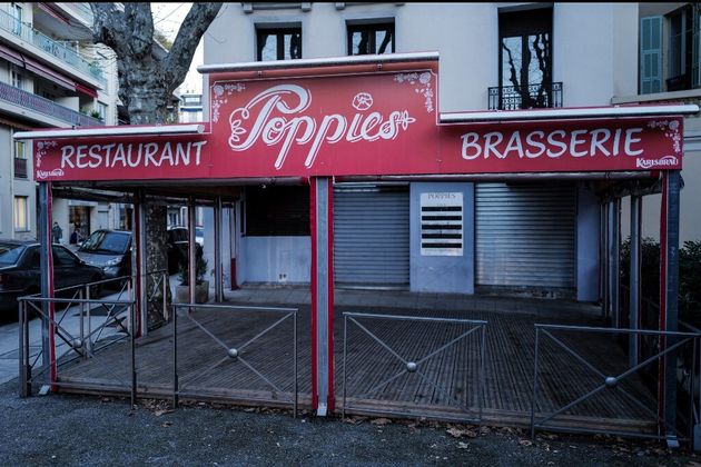 Le restaurant Poppies de Nice,  le 27 janvier 2020