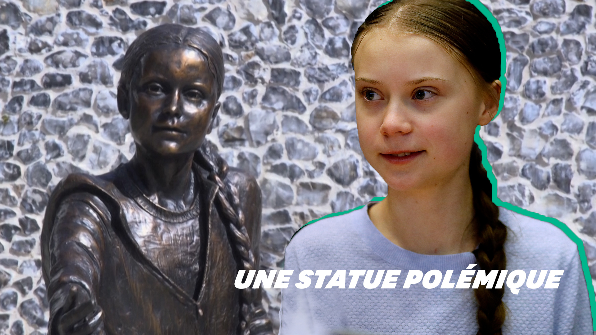 Cette statue de Greta Thunberg à l’université de Winchester ne fait pas l'unanimité