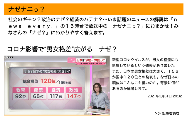 日テレ藤井貴彦アナ 男女格差へのコメントに反響 男性の生きやすさが女性の生きにくさのもとに成り立ってきた 全文 ハフポスト