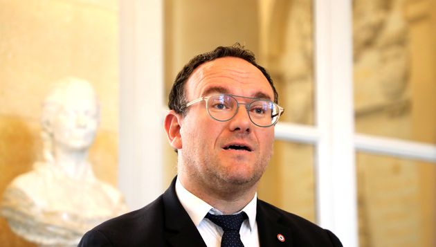 Damien Abad le 29 avril 2020 à l'Assemblée nationale