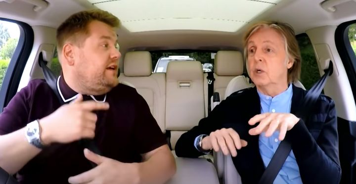 Paul McCartney on Carpool Karaoke