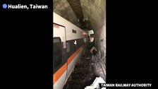 Eastern Taiwan Train Crash Leaves At Least 34 Dead, Dozens Injured Eastern Taiwan Train Crash Leaves At Least 34 Dead, Dozens Injured