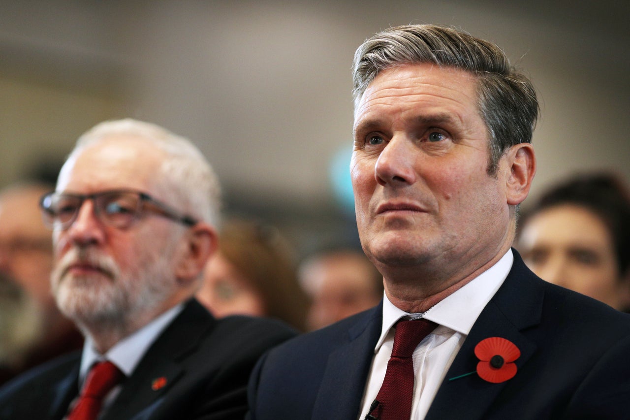 Jeremy Corbyn and Keir Starmer