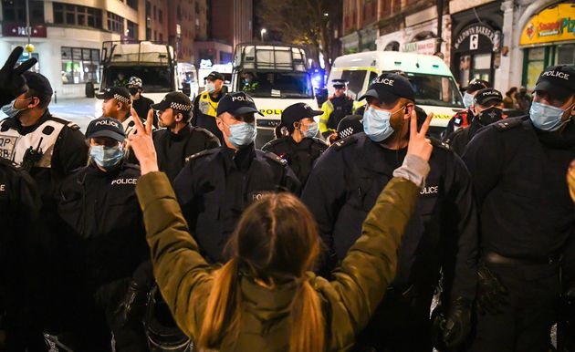 Dispersal Order Issued In Bristol Amid ‘Kill The Bill’ Protests Across UK