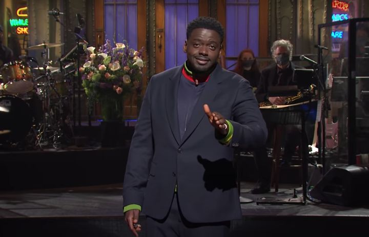 Daniel got big laughs from the SNL audience during his monologue