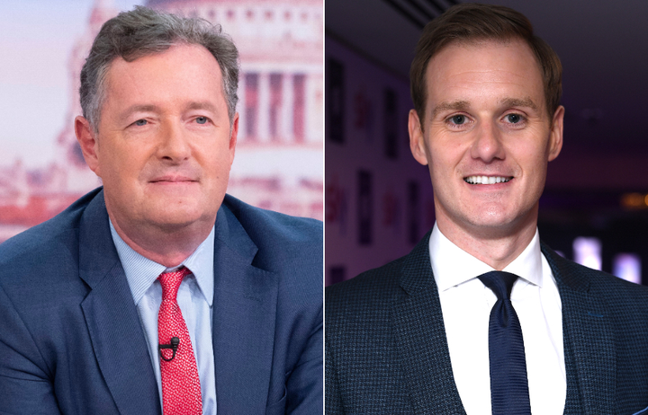 Piers Morgan and Dan Walker