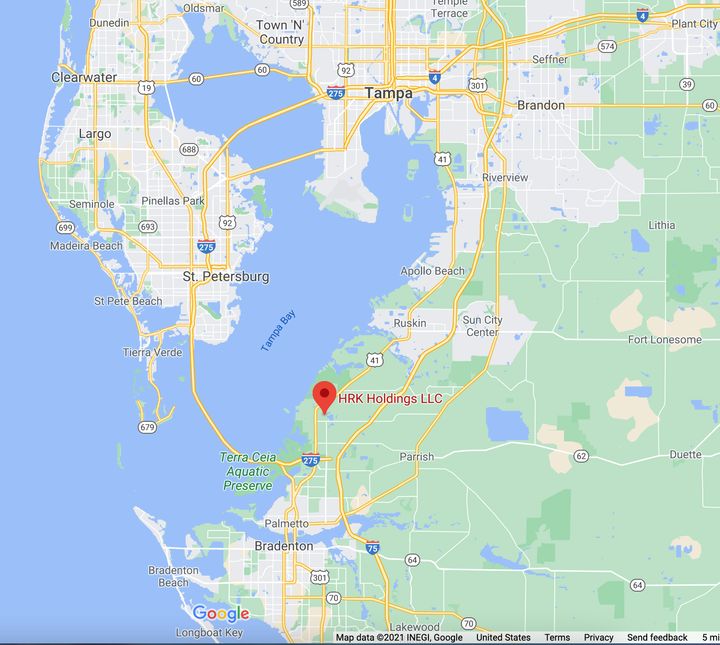 The reservoir, which is owned by HRK Holdings, is located near the Tampa Bay.